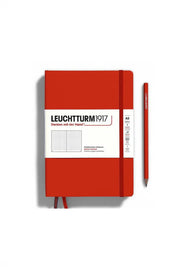 Leuchtturm1917 A5 Medium Hardcover Notebook Classic – Fox Red