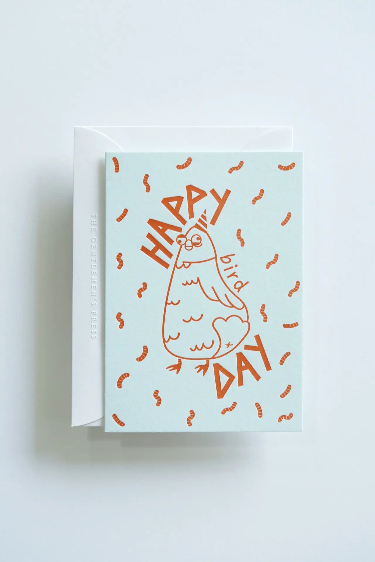 Happy Bird Day – Letterpress Greeting Card