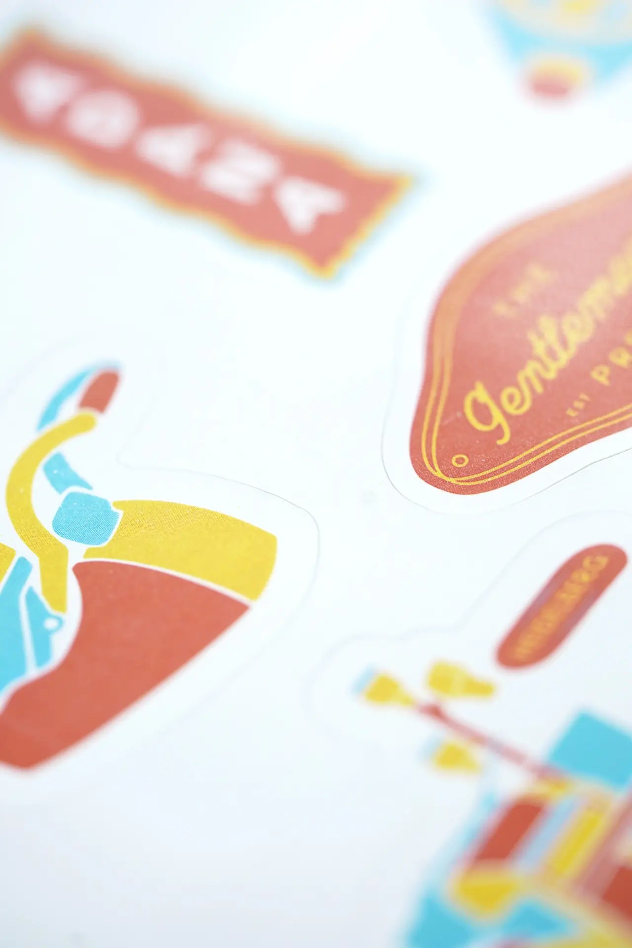 The Gentlemen’s Press Machine Sticker Pack – Heavy Metal Club