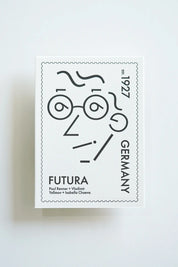 Futura Letterpress Postcard – Typography Series