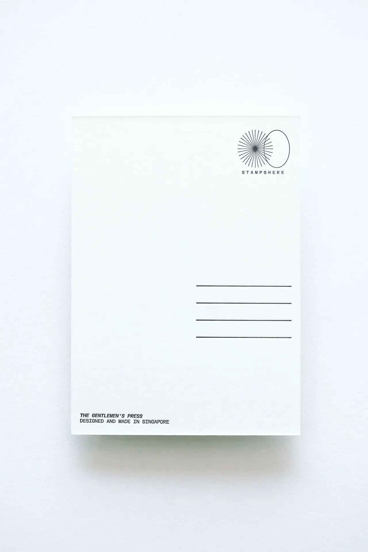 Anatomy Of Typography - Letterpress Postcard