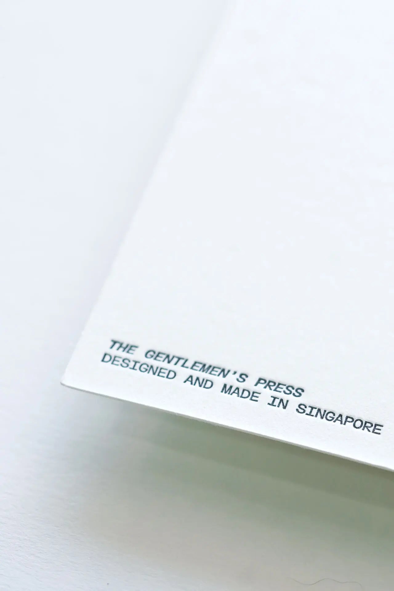 Anatomy Of Typography - Letterpress Postcard