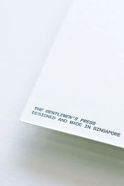 Anatomy Of Typography - Letterpress Postcard
