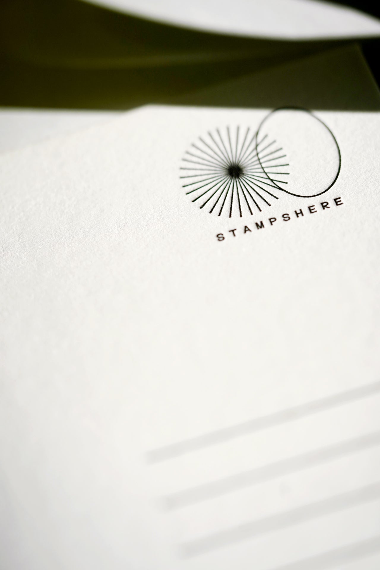 Patterned Frenchie - Letterpress Postcard