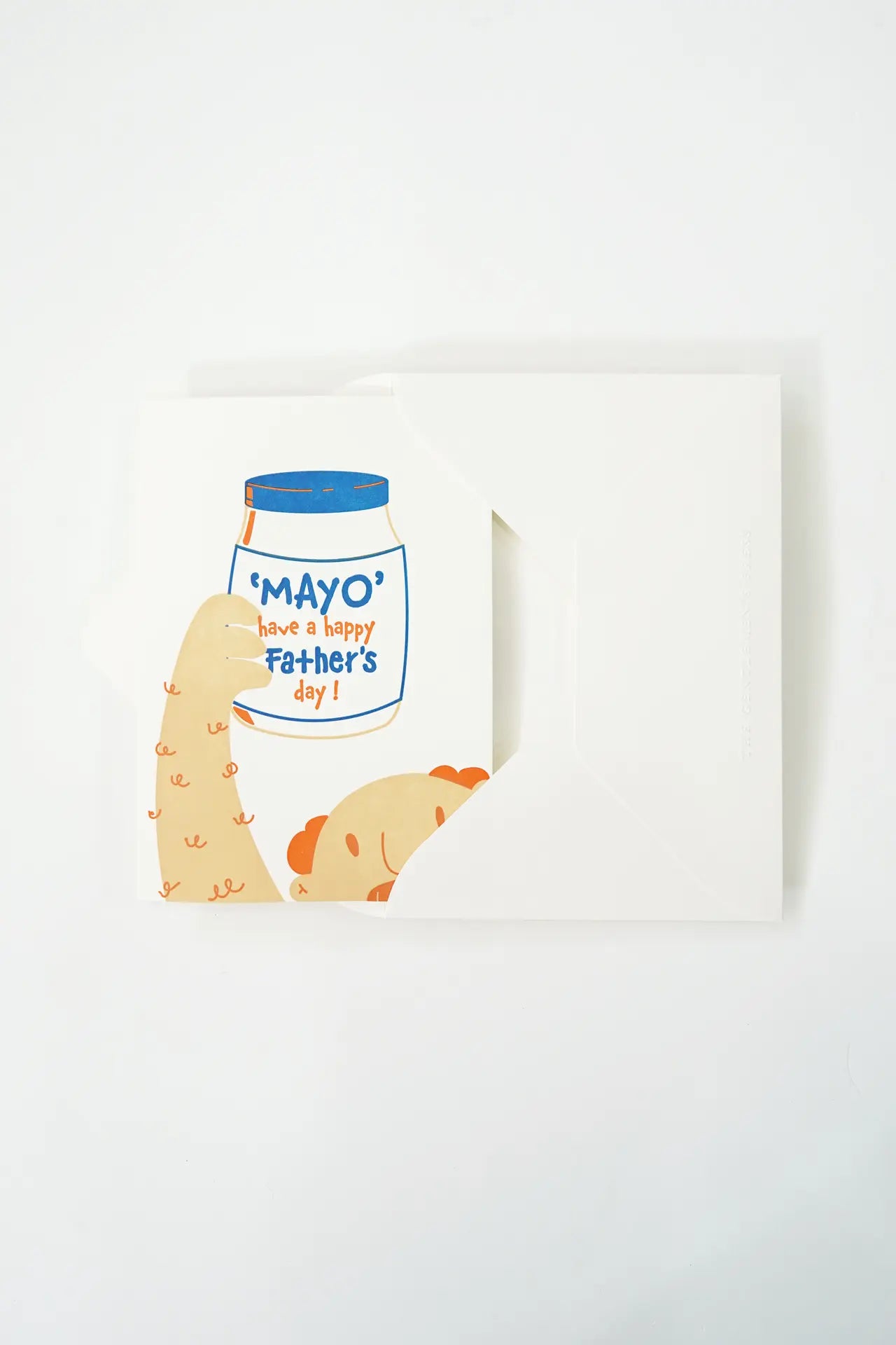 Mayo Father's Day – Cute Pun Letterpress Greeting Card