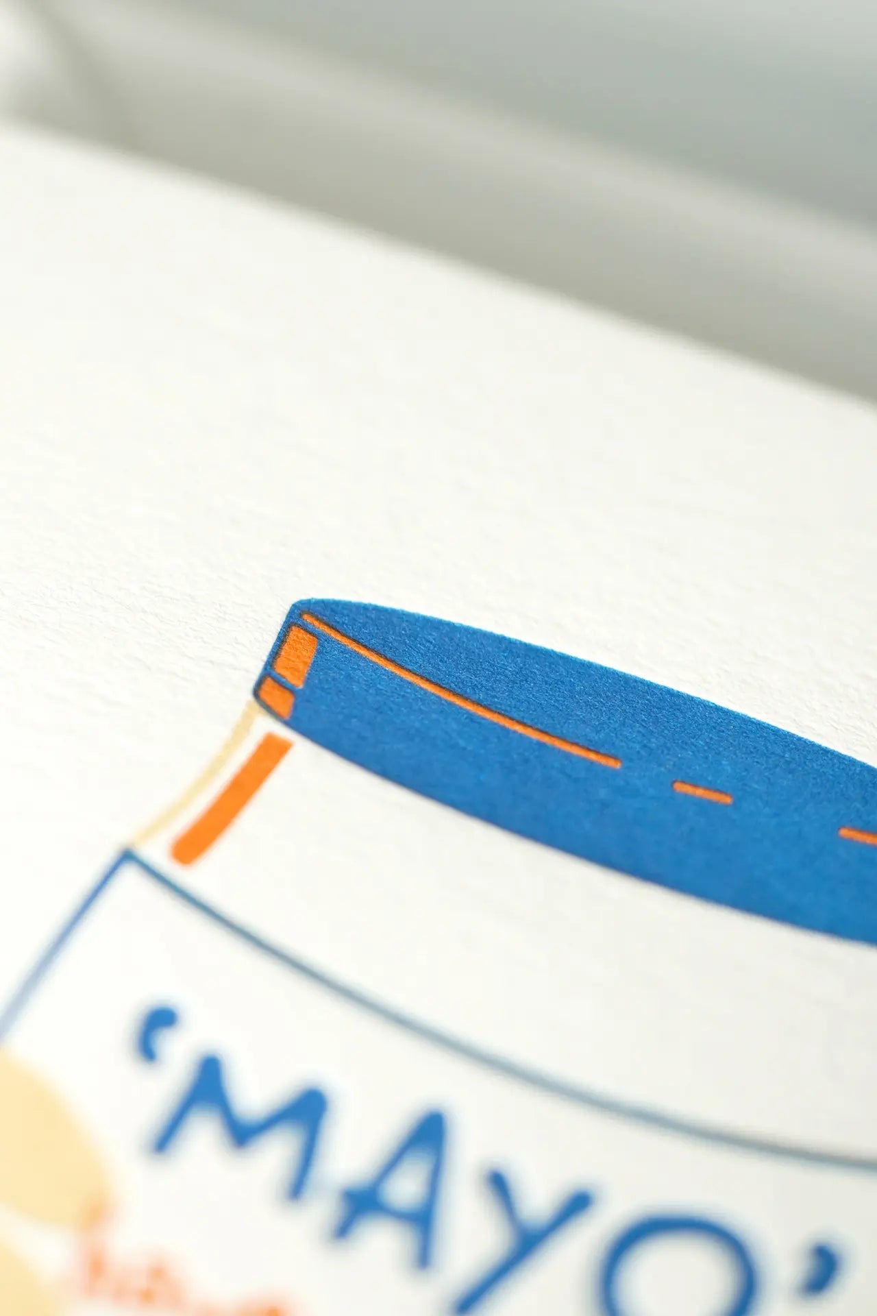 Mayo Father's Day – Cute Pun Letterpress Greeting Card