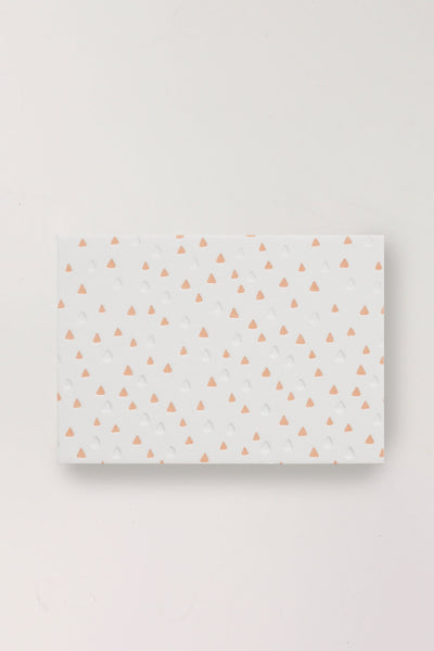 Letterpress Mini Cards - Mini Triangles