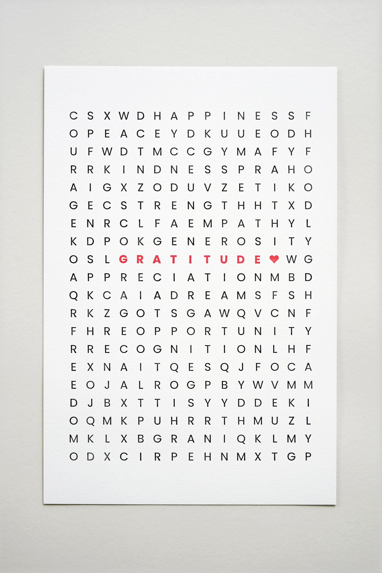 ワードファインダー H&M 限定版ポスター