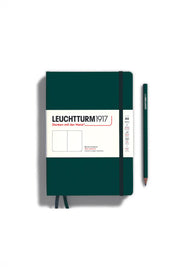Leuchtturm1917 A5 Medium Hardcover Notebook Classic – Forest Green