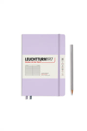Leuchtturm1917 A5 ミディアムハードカバーノートブック クラシック – ライラック
