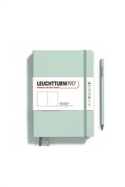 Leuchtturm1917 A5ミディアムハードカバーノートブッククラシック – ミントグリーン
