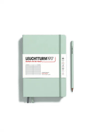 Leuchtturm1917 A5ミディアムハードカバーノートブッククラシック – ミントグリーン