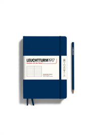 Leuchtturm1917 A5 Medium Hardcover Notebook Classic – Navy