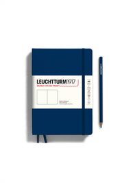 Leuchtturm1917 A5 Medium Hardcover Notebook Classic – Navy