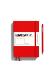 Leuchtturm1917 A5 Medium Hardcover Notebook Classic – Red