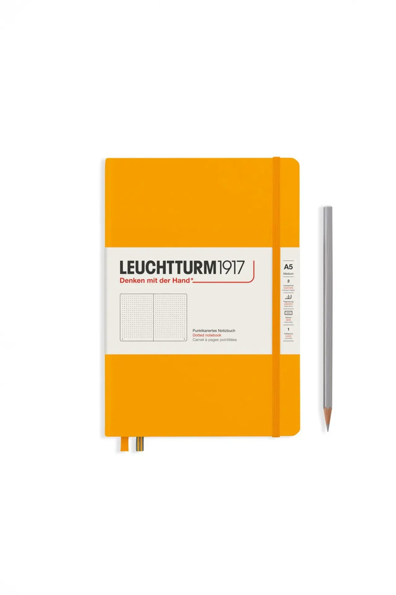 Leuchtturm1917 A5 Medium Hardcover Notebook Classic – Rising Sun