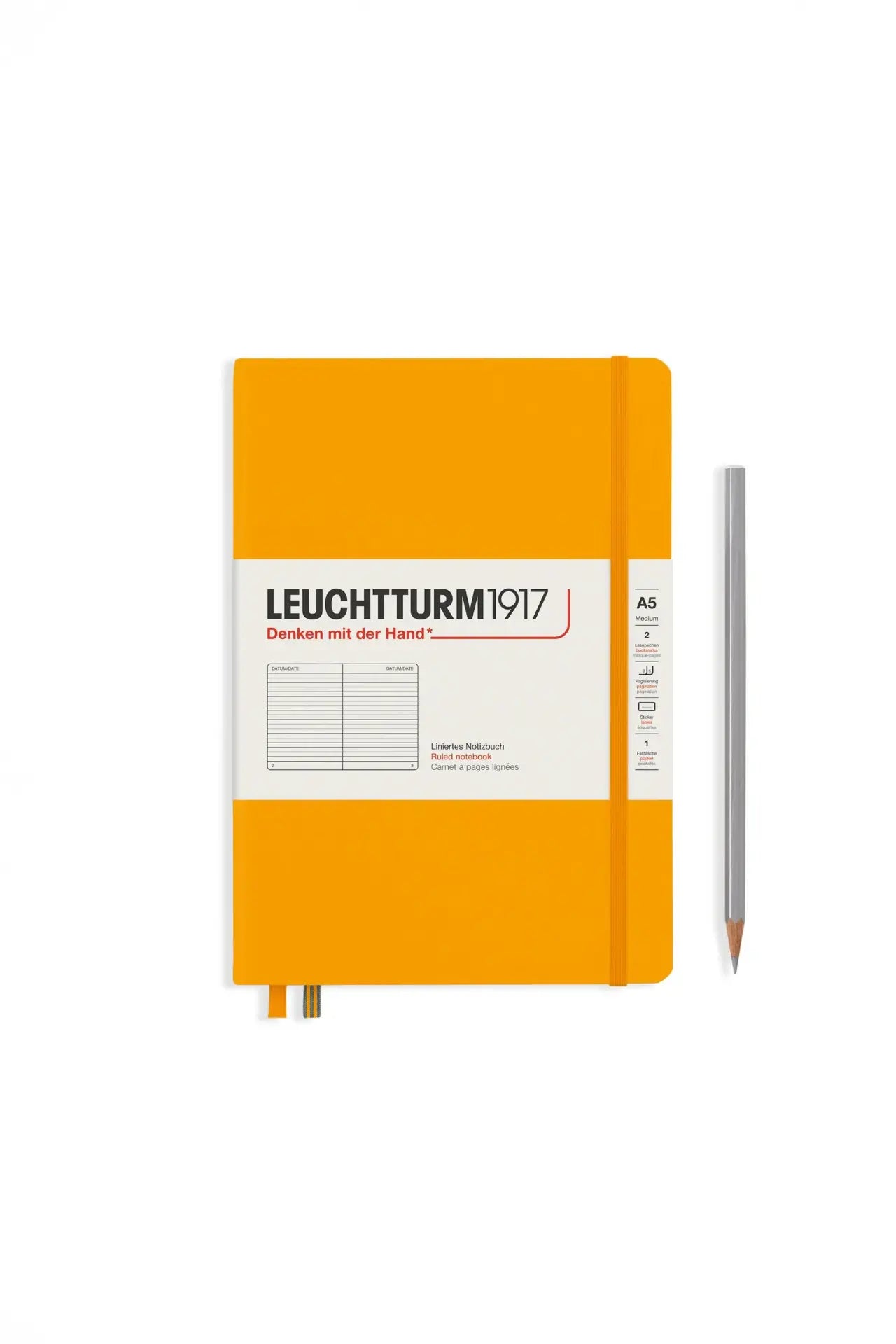 Leuchtturm1917 A5 Medium Hardcover Notebook Classic – Rising Sun