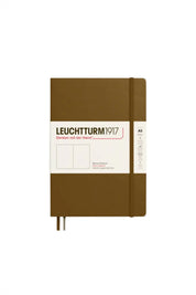 Leuchtturm1917 A5 Medium Hardcover Notebook Classic – Spice Brown