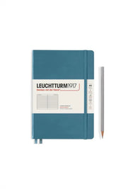 Leuchtturm1917 A5 Medium Hardcover Notebook Classic – Stone Blue