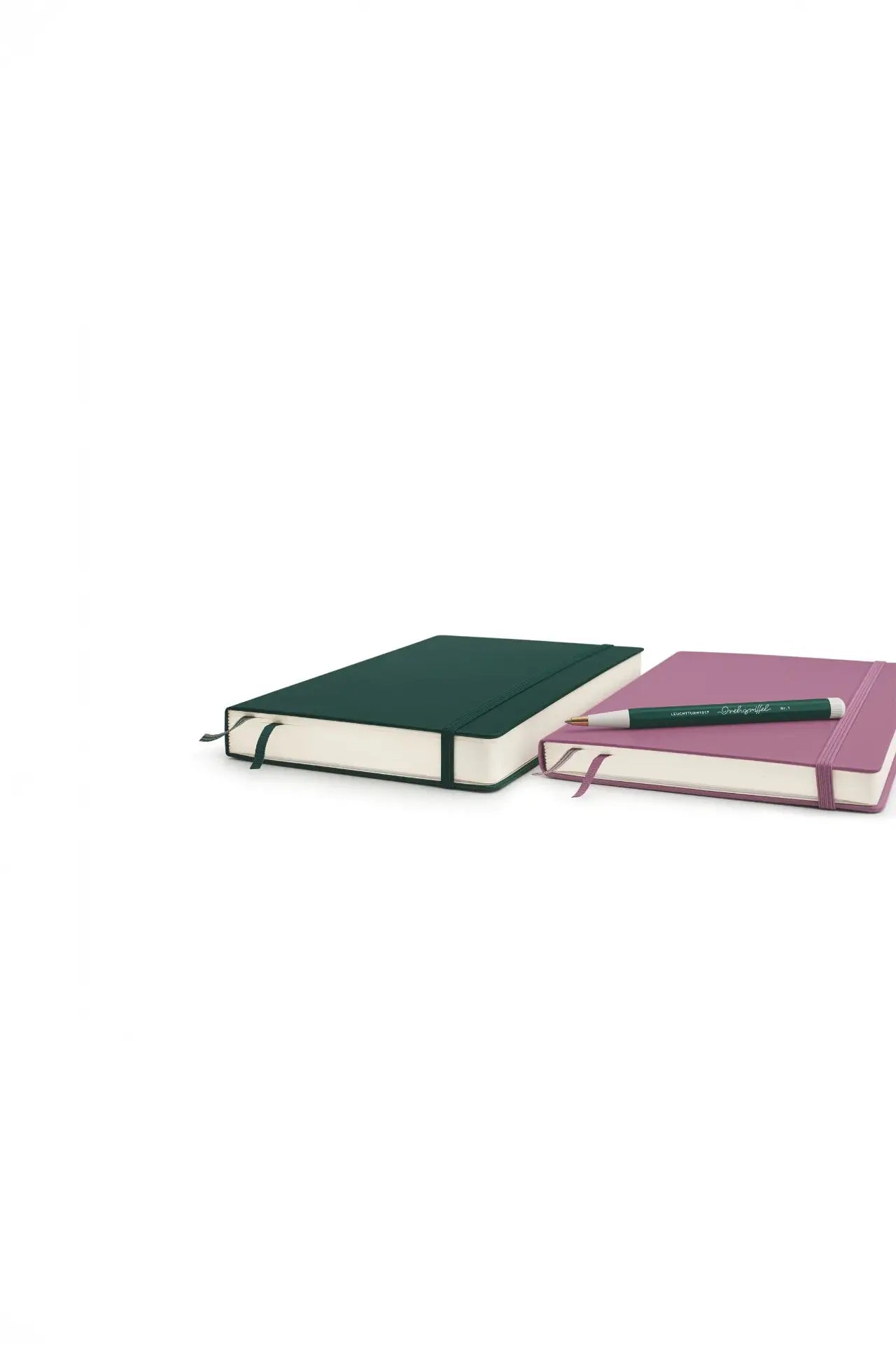 Leuchtturm1917 A5 Medium Hardcover Notebook (Thick, 411 Pages) – Black