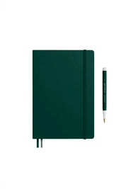 Leuchtturm1917 A5 Medium Hardcover Notebook (Thick, 411 Pages) – Forest Green