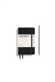 Leuchtturm1917 A6 Pocket Hardcover Notebook – Black