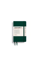 Leuchtturm1917 A6 Pocket Hardcover Notebook – Forest Green