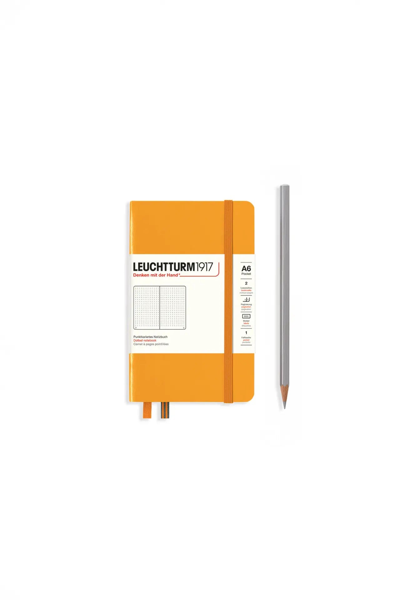 Leuchtturm1917 A6 Pocket Hardcover Notebook – Rising Sun