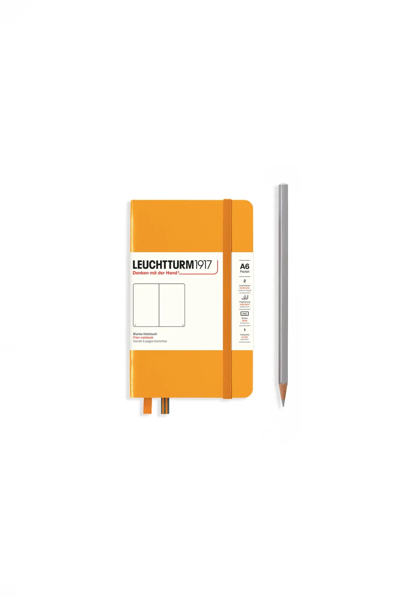Leuchtturm1917 A6 Pocket Hardcover Notebook – Rising Sun