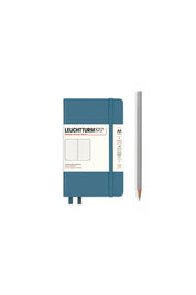 Leuchtturm1917 A6 Pocket Hardcover Notebook – Stone Blue