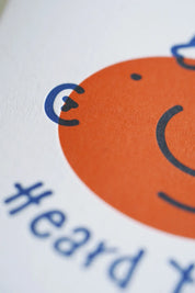 Heard You’re Old – Letterpress Greeting Card