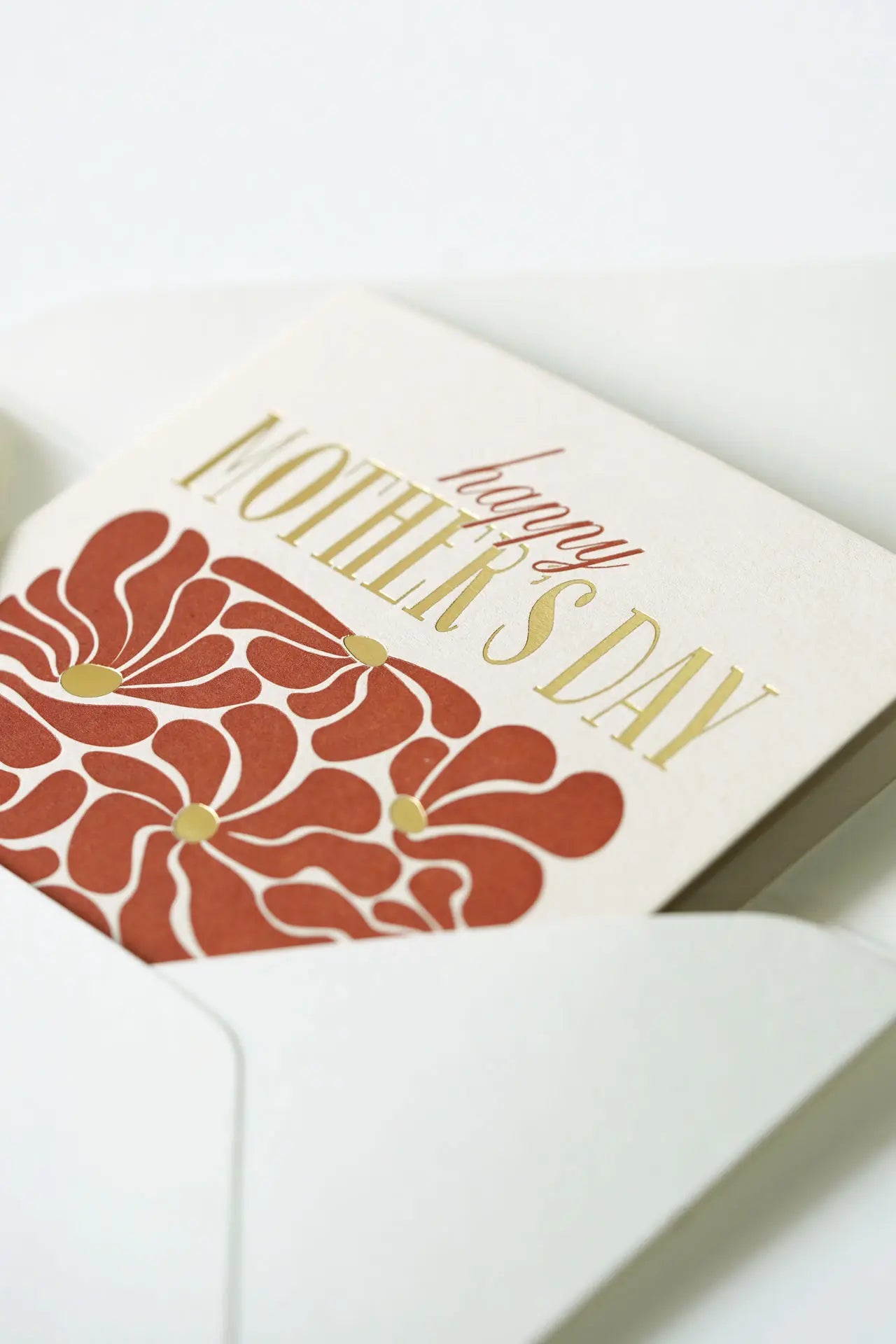 Happy Mother's Day – Letterpress Greeting Card