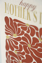 Happy Mother's Day – Letterpress Greeting Card