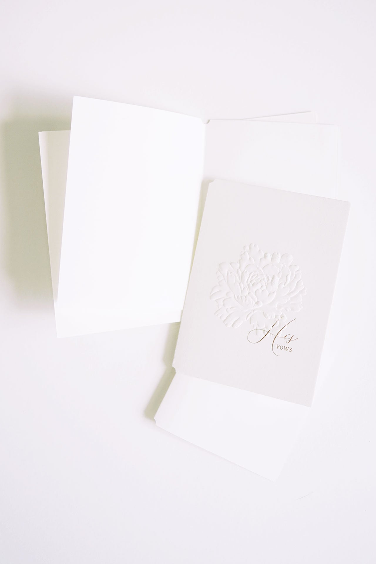 Wedding Vow Card Set