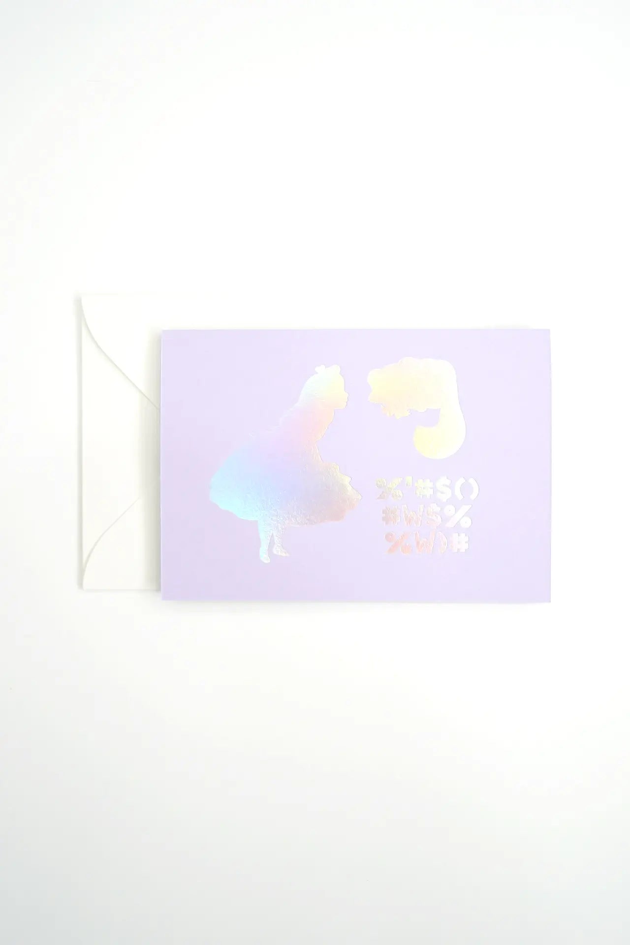 Alice in Wonderland - Letterpress Greeting Card