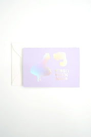 Alice in Wonderland - Letterpress Greeting Card