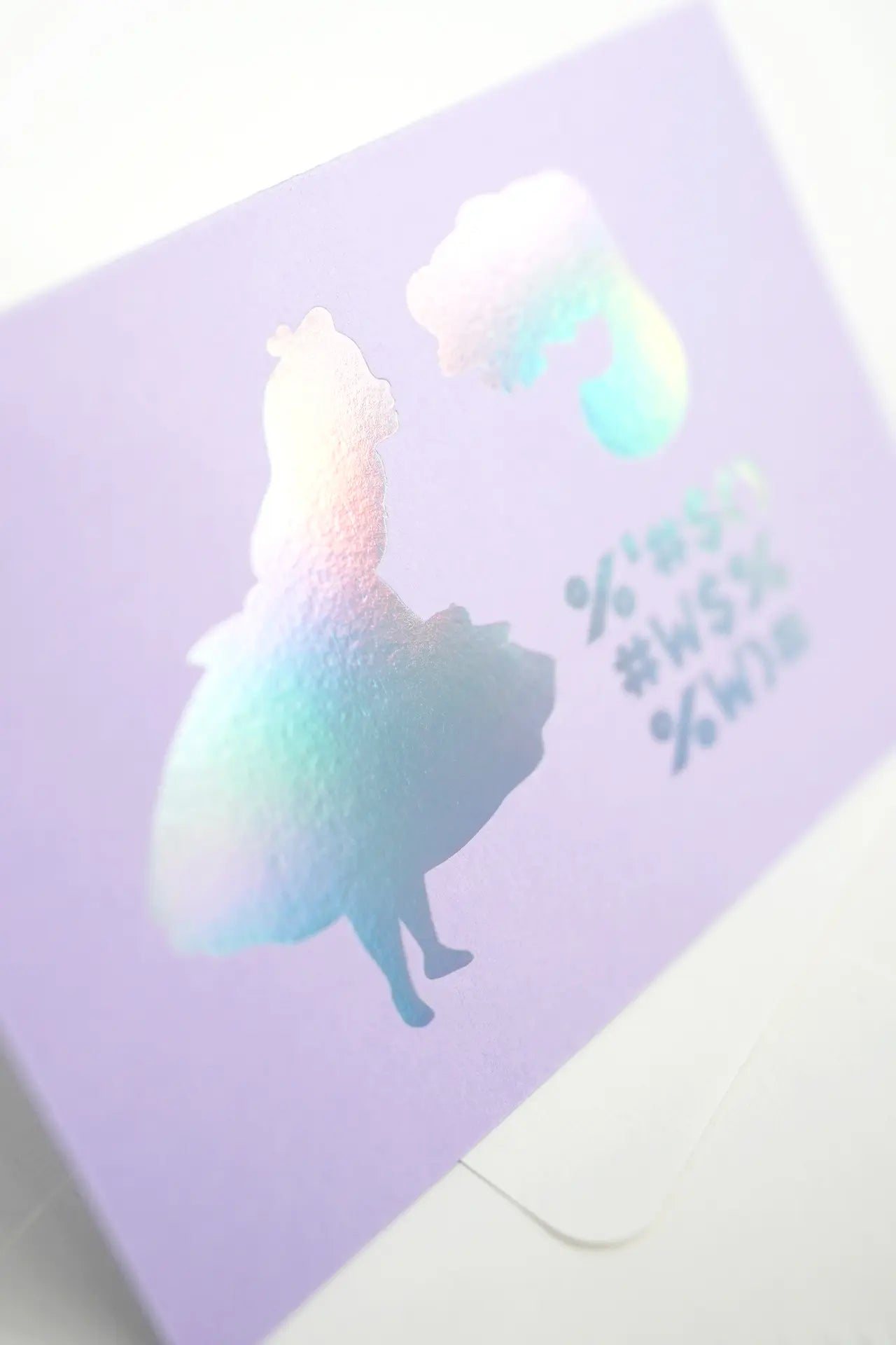 Alice in Wonderland - Letterpress Greeting Card