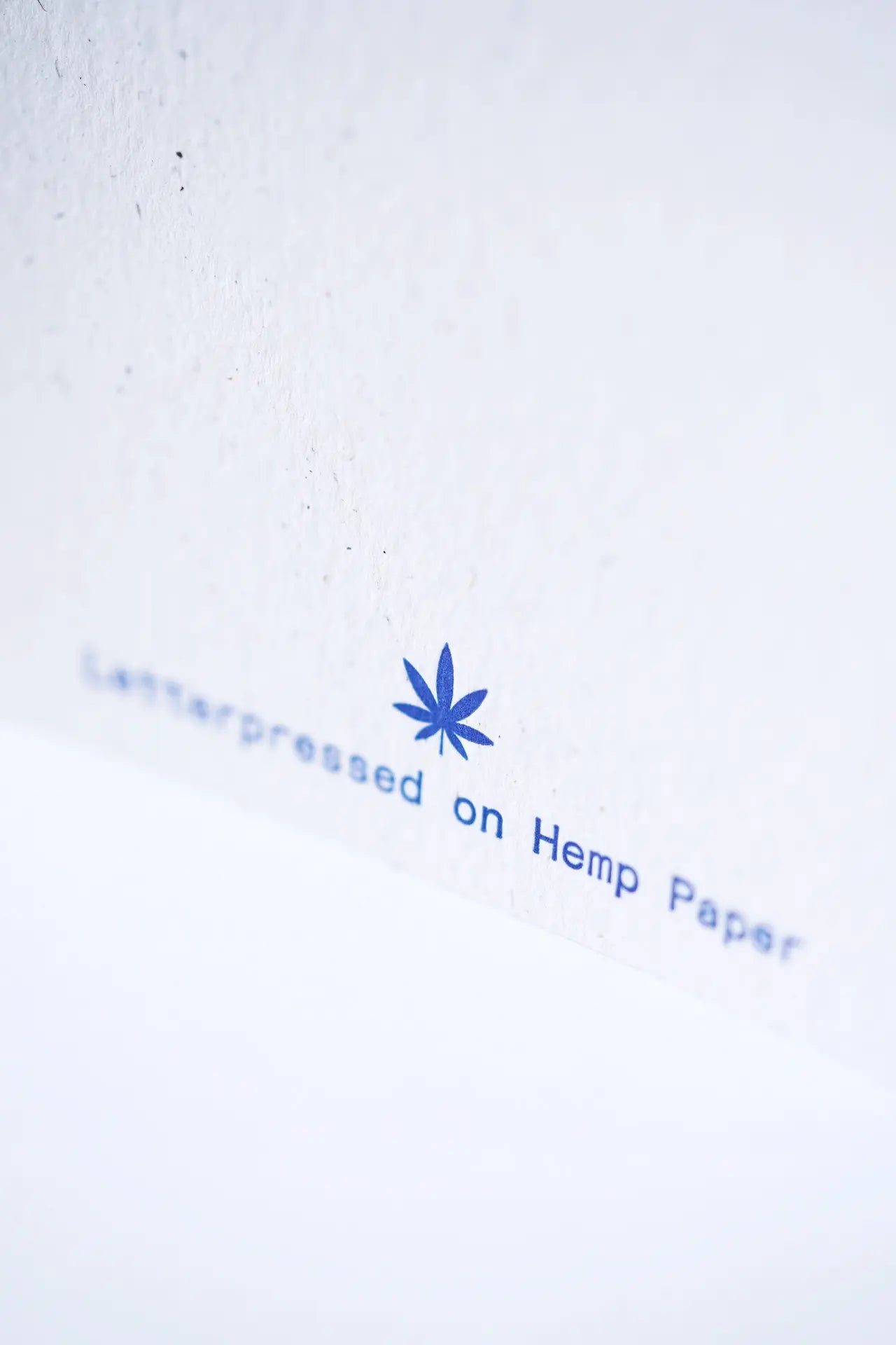 Happy Birthday Spin - Letterpress Birthday Card on Hemp Paper