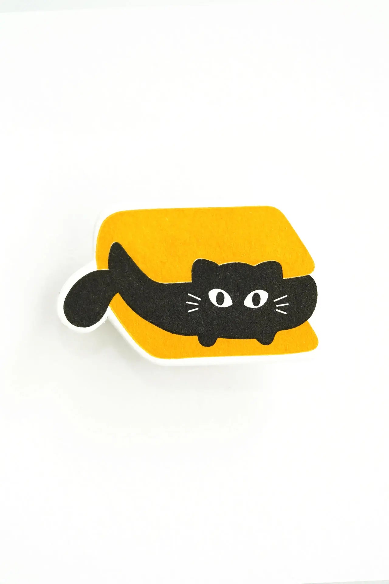 Cat Cream Sandwich – Letterpress Charm Magnetic Pin