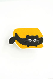 Cat Cream Sandwich – Letterpress Charm Magnetic Pin