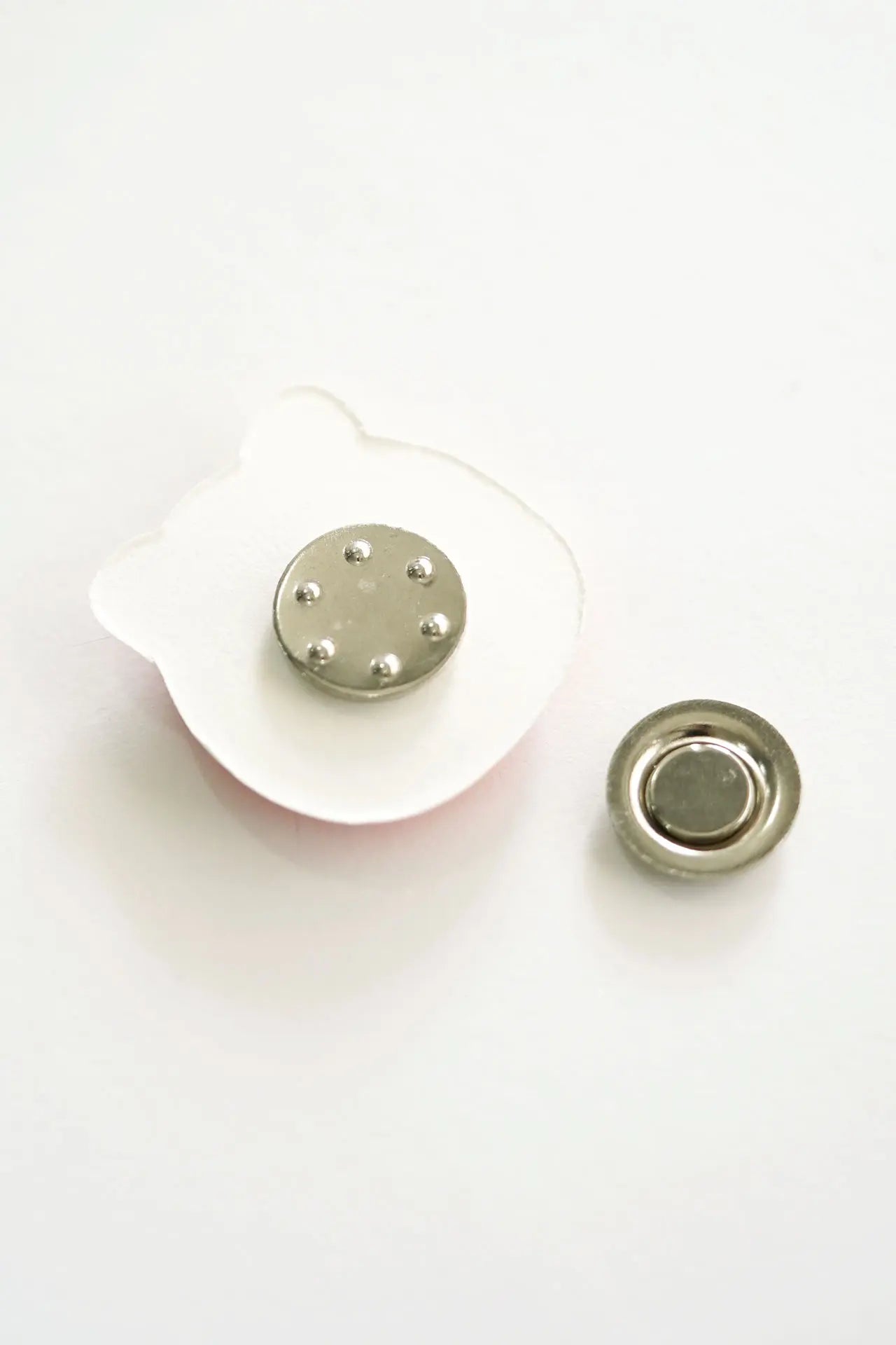 Hot Shot Cat – Letterpress Charm Magnetic Pin