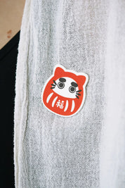 Hot Shot Cat – Letterpress Charm Magnetic Pin