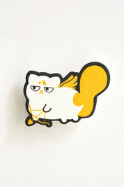 Catupid – Letterpress Charm Magnetic Pin