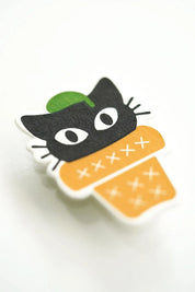 Clawnetto – Letterpress Charm Magnetic Pin