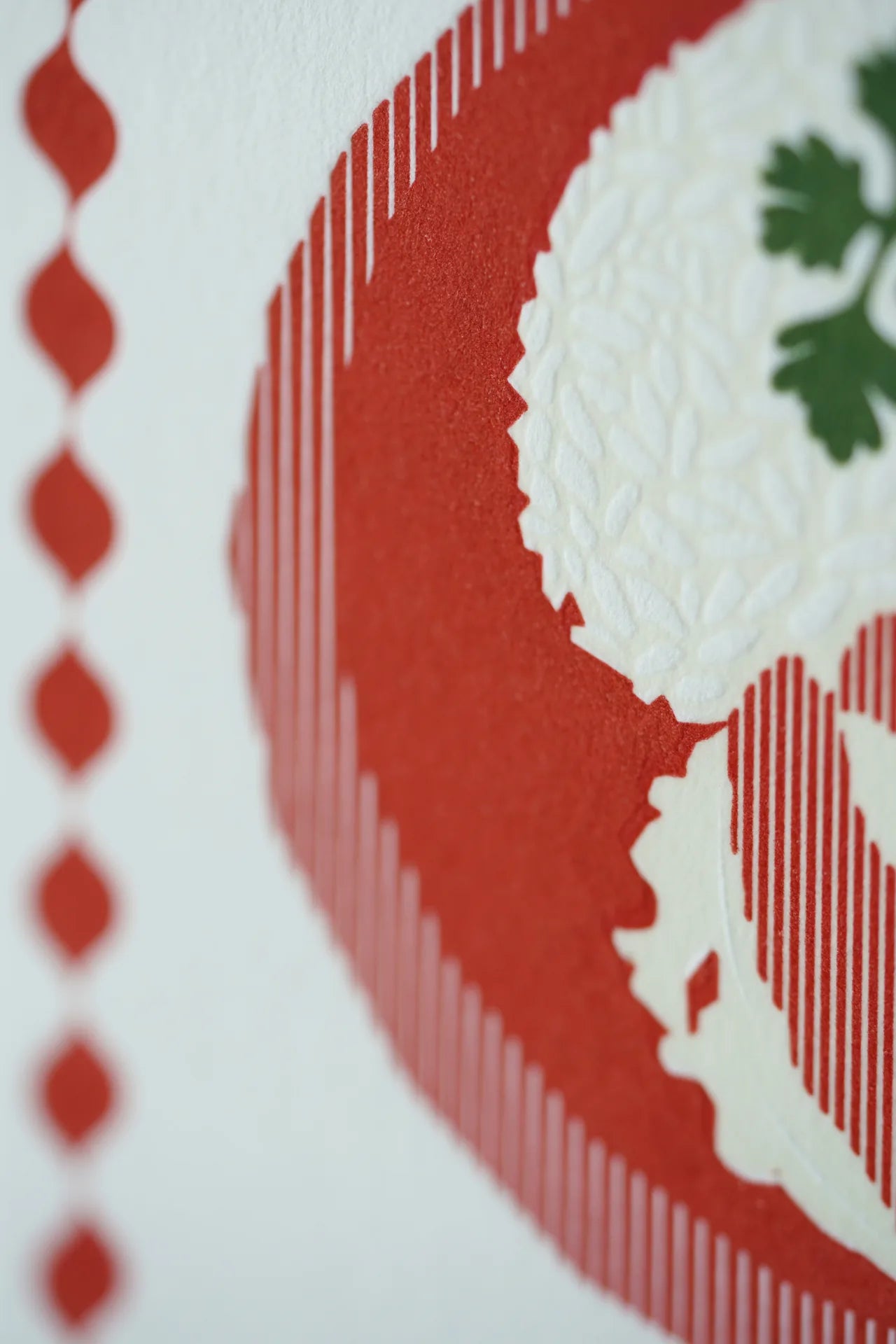 Chicken Rice Letterpress Postcard