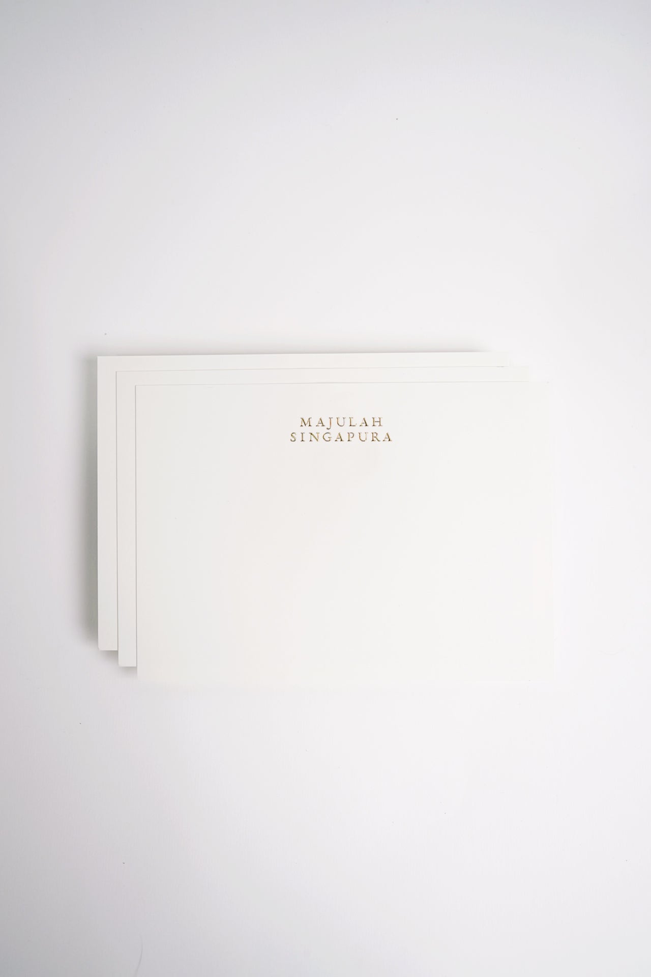 Singapura Imprints - Majulah Notecard