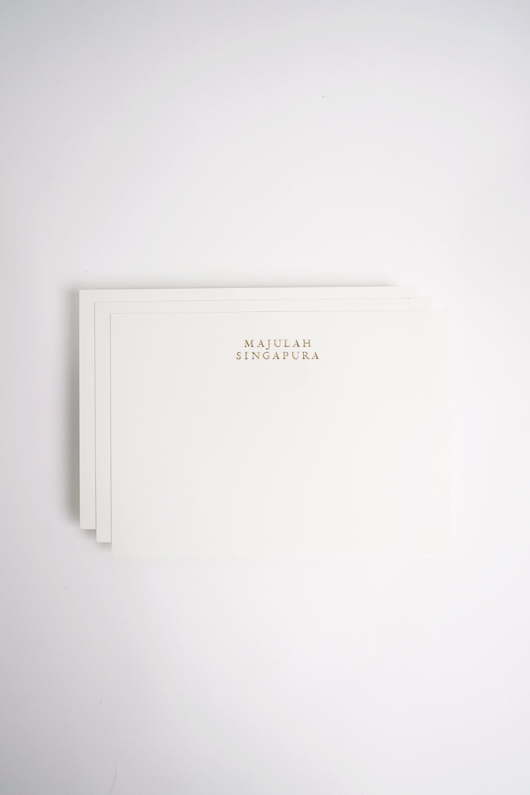 Singapura Imprints - Majulah Notecard