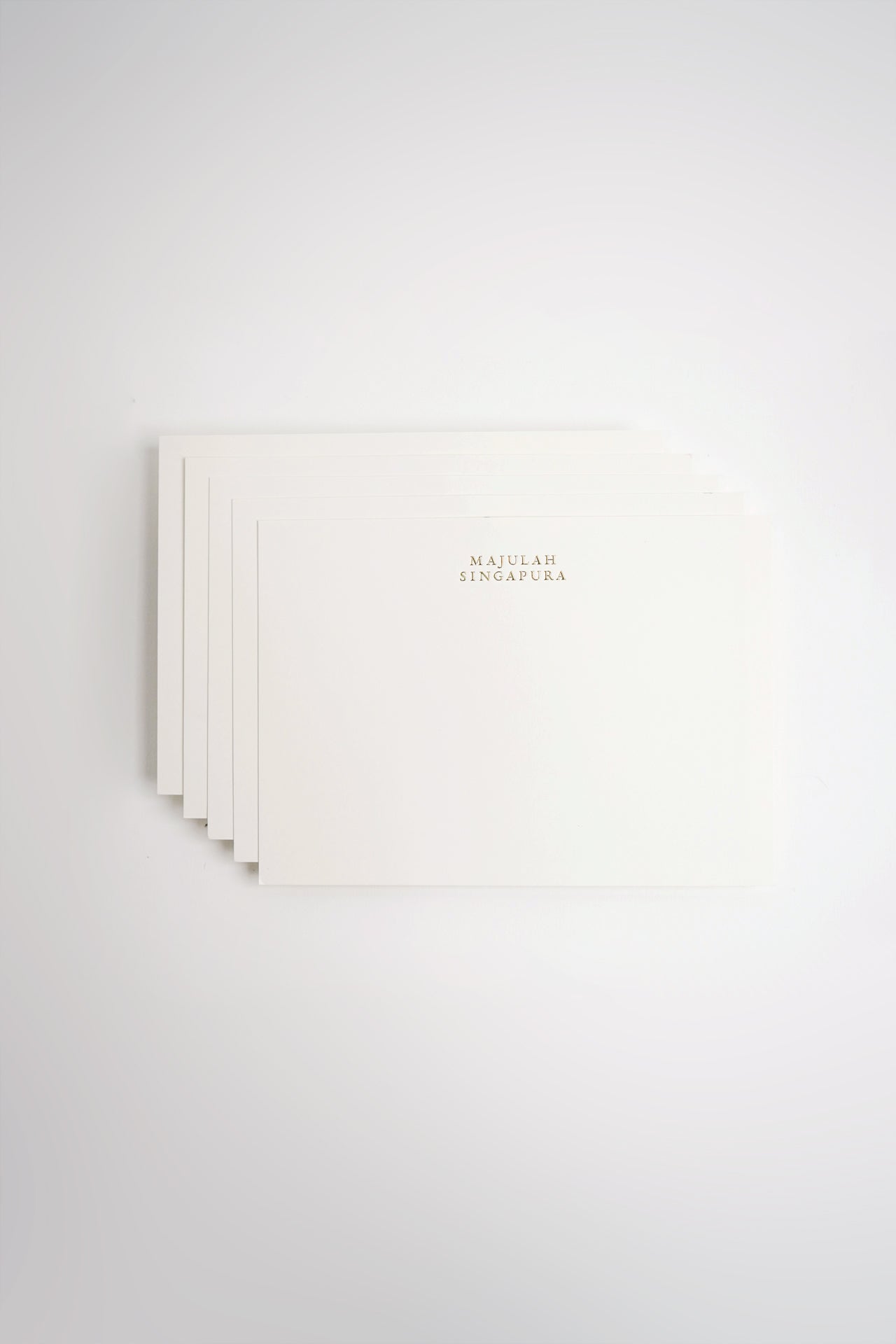 Singapura Imprints - Majulah Notecard