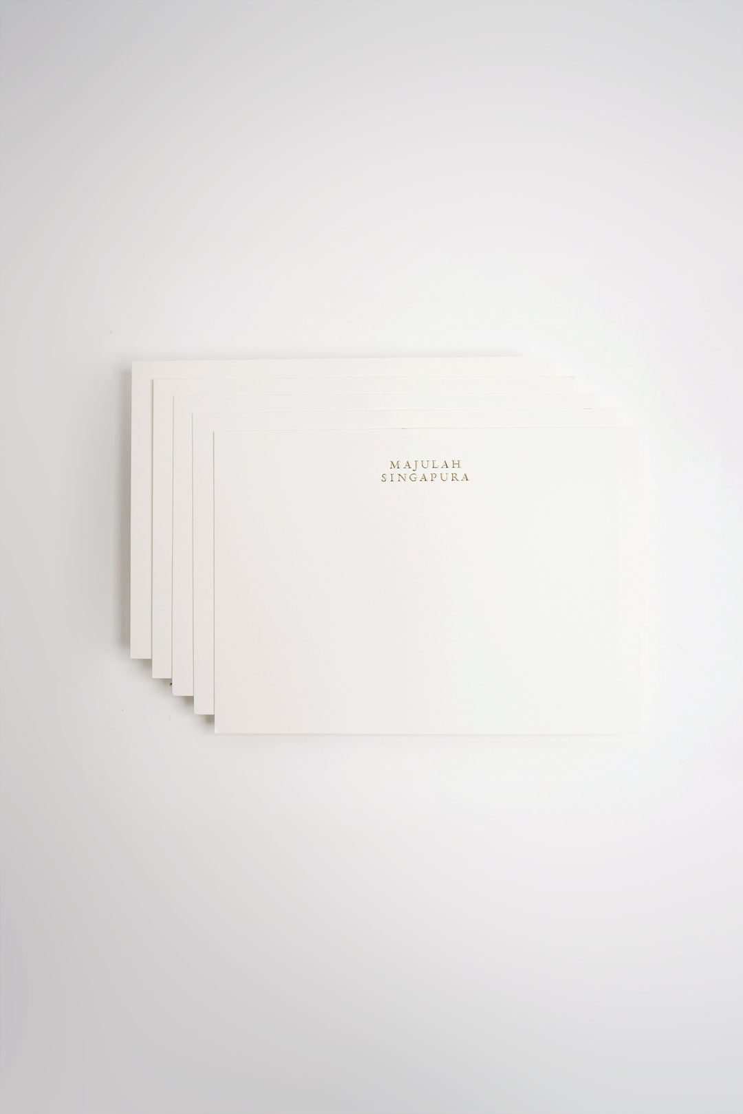 Singapura Imprints - Majulah Notecard