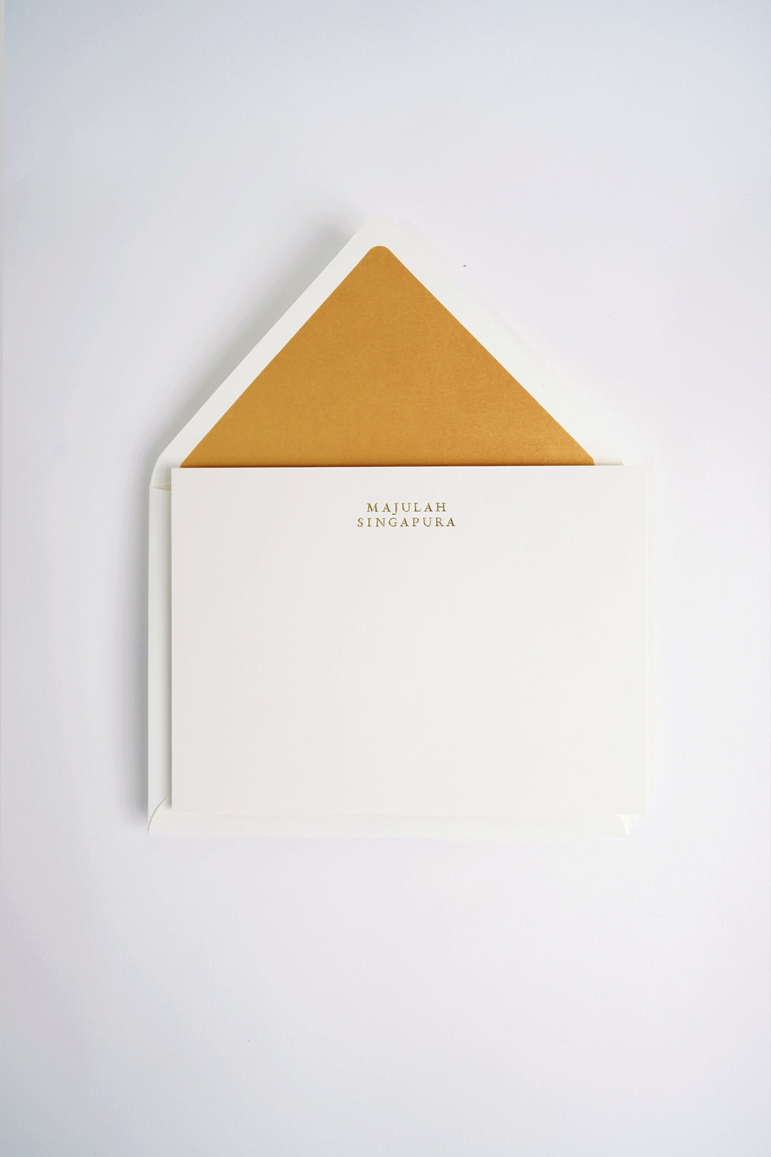 Singapura Imprints - Majulah Notecard
